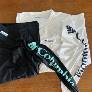 Columbia PFG long sleeve dri fit shirts